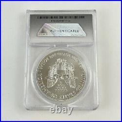 2018 Silver Eagle Inaugural Strike ANACS MS70 Graded Coin