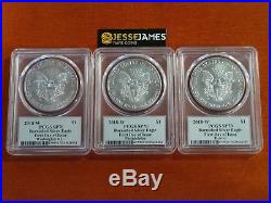 2018 W Burnished Silver Eagle Pcgs Sp70 Cleveland First Day Issue Locations Set