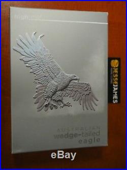 2019 $1 Australia Wedge Tailed Silver Eagle Ngc Ngc Pf70 High Relief Mercanti Fr