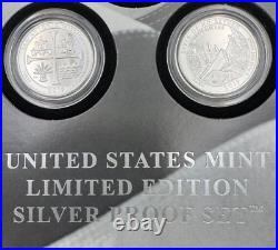 2019 Limited Edition Silver Proof Set US Mint 8 Coins OGP American Silver Eagle