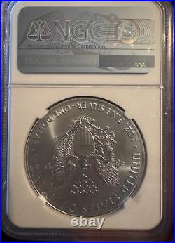 2019 NGC Graded Coin MS70 United States Mint. 999 Silver Eagle Early Releases