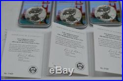 2019 S $1 ENHANCED REVERSE PROOF SILVER EAGLE NGC PF70 Early Release