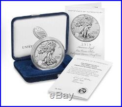 2019 S American Eagle One Ounce Silver Enhanced Reverse Proof CoinUNOPENED19XE