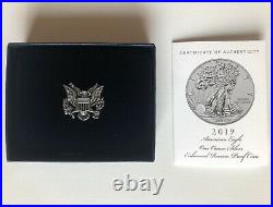2019-S American Eagle One Ounce Silver Enhanced Reverse Proof Coin 19XE