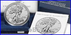 2019 S American Eagle One Ounce Silver Enhanced Reverse Proof Coin IN HAND