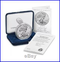 2019 S American Eagle One Ounce Silver Enhanced Reverse Proof Coin Pcgs