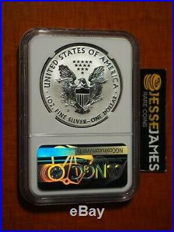 2019 S ENHANCED REVERSE PROOF SILVER EAGLE NGC PF69 EARLY RELEASE TROLLEY With OGP