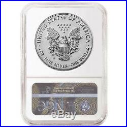 2019-S Enhanced Reverse Proof $1 American Silver Eagle NGC PF69 Brown Label