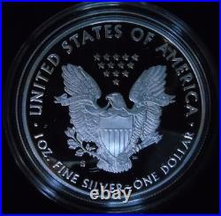 2019 S US Proof MINT AMERICAN EAGLE BOX COA $1 Dollar 1 oz 99.9% Silver 19EM