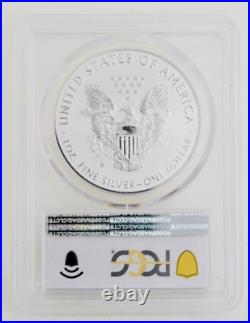 2019-S US Silver Eagle Enhanced Rev Proof PCGS PR69 With Box & COA