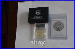 2019-S US Silver Eagle Enhanced Rev Proof PCGS PR69 With Box & COA