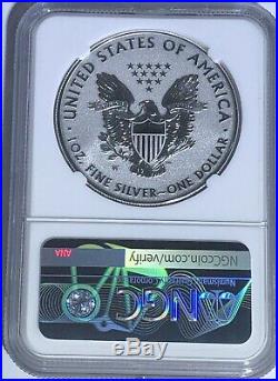 2019 W $1 Enhanced Reverse Proof Ngc Pf70 Silver Eagle Pride Of Two Nations