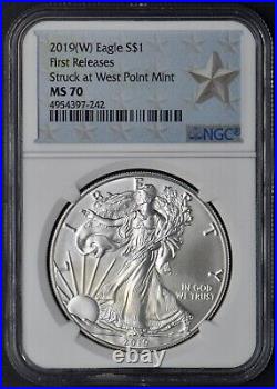 2019-W American Silver Eagle NGC MS70 First Releases? COINGIANTS