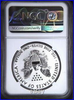 2019 W Enhanced Reverse Proof Silver Eagle NGC PF 70 Pride of Two Nations FDI