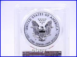 2019-W PCGS PR70 ENHANCED REVERSE PROOF SILVER AMERICAN EAGLE Pride of 2 Nations