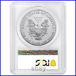 2019-W Reverse Proof $1 American Silver Eagle PCGS PR70 FDOI Dual Flag Label Pri