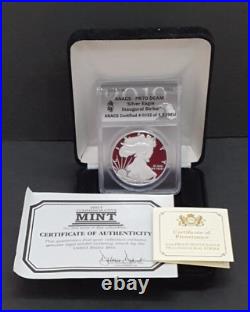 2019-W United States Proof Silver Eagle 1oz Coin PR70 DCAM Inaugural Strike COA