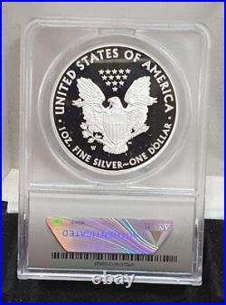 2019-W United States Proof Silver Eagle 1oz Coin PR70 DCAM Inaugural Strike COA
