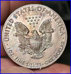 2020 American Silver Eagle Monster Toned! 1 oz Fine Silver! SE40 2020 American Silver Eagle Monster Toned! 1 oz Fine Silver! SE40