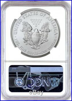 2020 (P) $1 American Silver Eagle NGC MS70 Emergency Production FDOI Bell Label