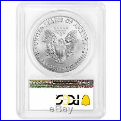 2020 (P) $1 American Silver Eagle PCGS MS70 Emergency Production Philadelphia La