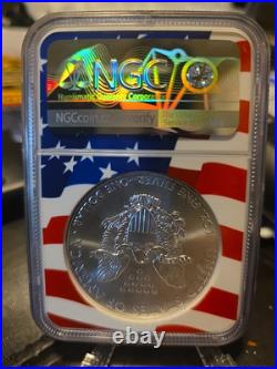 2020 (P) Philadelphia American Silver Eagle NGC MS69 Emergency Production Coin