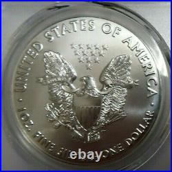 2020 (P) Silver American Eagle PCGS MS 70 FIRST DAY OF ISSUE