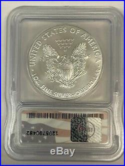 2020 (P) Silver Eagle ICG MS70 Emergency Production 1/901