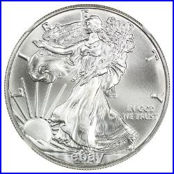 2020-(S) Silver Eagle $1 NGC MS70 (Mercanti Autograph, First Day of Issue)