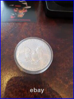 2020 USA $1 American Eagle Dead Gangster 1 Oz. 999 Silver Coin