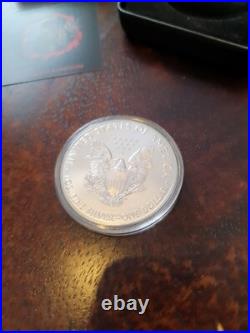 2020 USA $1 American Eagle Skeleton 1 Oz. 999 Silver Coin 2020 USA $1 American Eagle Skeleton 1 Oz. 999 Silver Coin