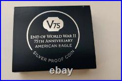 2020 US Mint American Silver Eagle Proof End of WW2 v75 Coin