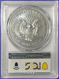 2020 W $1 Pcgs Sp70 Burnished Silver American Eagle. 999 Fine Silver Blue Label