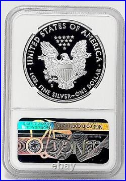 2020-s Silver Eagle? Mercanti Signed? Pcgs Pr70? First Day Of Issue