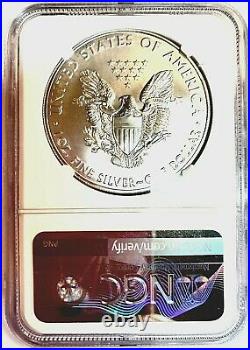 2021 $1 (P) Silver Eagle Emergency Production NGC MS69 First Day Issue
