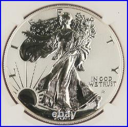 2021 $1 Reverse Proof Silver Eagle 2 Coin Designer Set NGC PF70 ER 35th Anniv