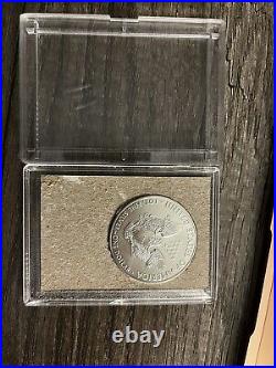 2021 1 oz American Silver Eagle Coin (BU, Type 1) Qt-2