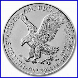 2021 American Eagle Liberty Colorised BITCOIN BLOCKCHAIN 1oz. 999 Silver Coin