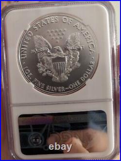 2021 Ms 70 Silver Eagle T-1 Signed By Don Everhart
