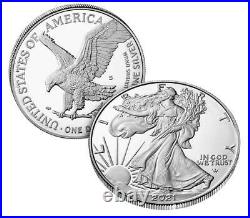 2021-S American Eagle Type 2 One Ounce Silver Proof Coin (21EMN)