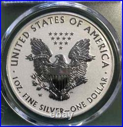 2021 W + 2021 S US Eagles PCGS PR-70-Design Edition- Dual-slab, very rare