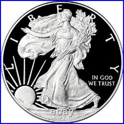 2021 W American Silver Eagle Proof PCGS PR70 DCAM First Strike Red Flag Label