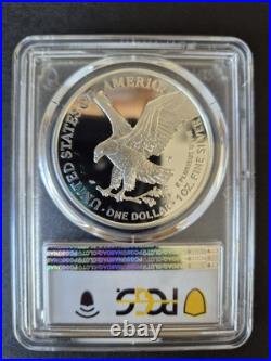 2021-W American Silver Eagle Type 2 coin, graded PF70DCAM by PCGS 2021-W American Silver Eagle Type 2 coin, graded PF70DCAM by PCGS
