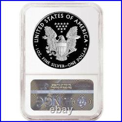 2021-W Proof $1 American Silver Eagle NGC PF70UC ER 35th Anniversary Label