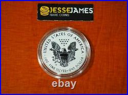 2021 W Reverse Proof Silver Eagle From Designer Edition Set One Coin In Cap