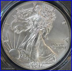 2021 W Type 2 Burnished American Silver Eagle PCGS SP 70 First Strike T-2