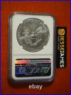 2021 (s) Silver Eagle Ngc Ms70 Mercanti Struck At San Francisco Emergency Issue