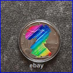 2022 1OZ Silver US American Bald Eagle Rainbow Liberty ONLY 250 Black Ruthenium3 2022 1OZ Silver US American Bald Eagle Rainbow Liberty ONLY 250 Black Ruthenium3