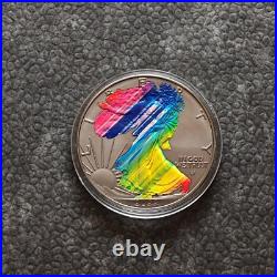 2022 1OZ Silver US American Bald Eagle Rainbow Liberty ONLY 250 Black Ruthenium3 2022 1OZ Silver US American Bald Eagle Rainbow Liberty ONLY 250 Black Ruthenium3