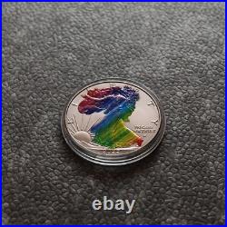 2022 1OZ Silver US American Bald Eagle Rainbow Liberty ONLY 250 Black Ruthenium3 2022 1OZ Silver US American Bald Eagle Rainbow Liberty ONLY 250 Black Ruthenium3
